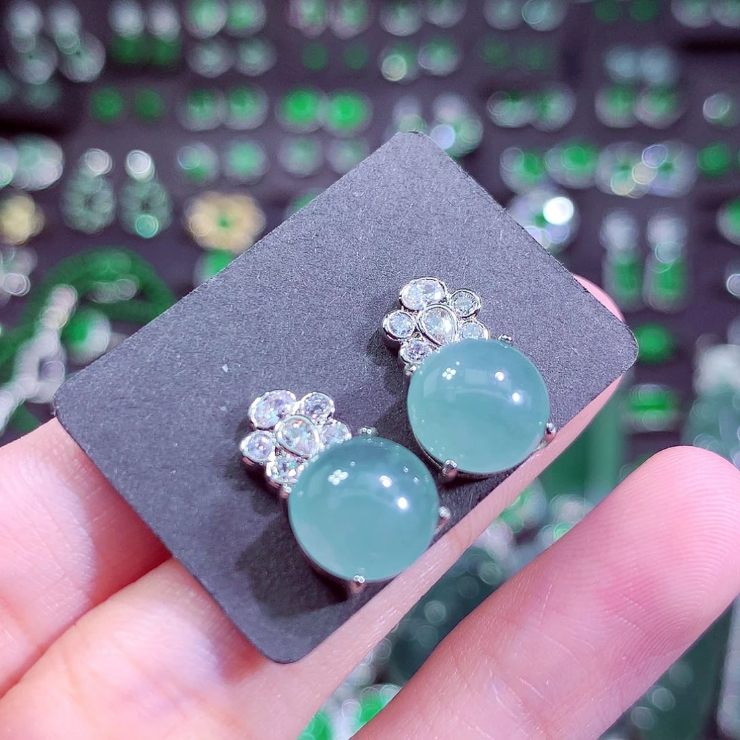 翡翠未镶嵌颈饰天然