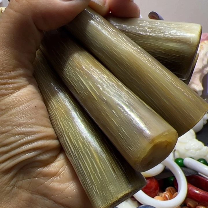 大果紫檀（缅甸花梨）射白金丝手把