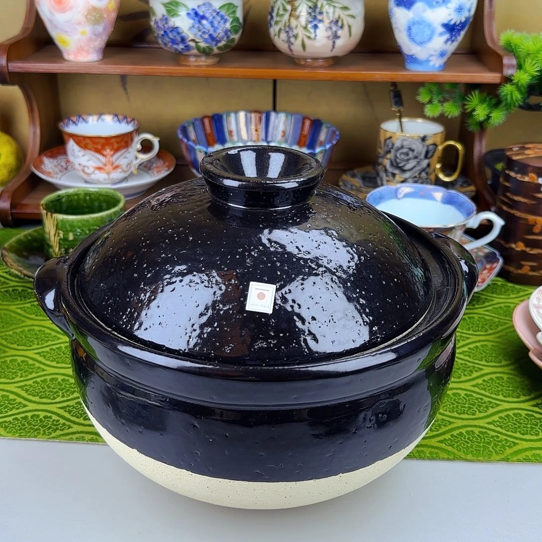 他家茶具瓷器真好看米饭土锅明火款