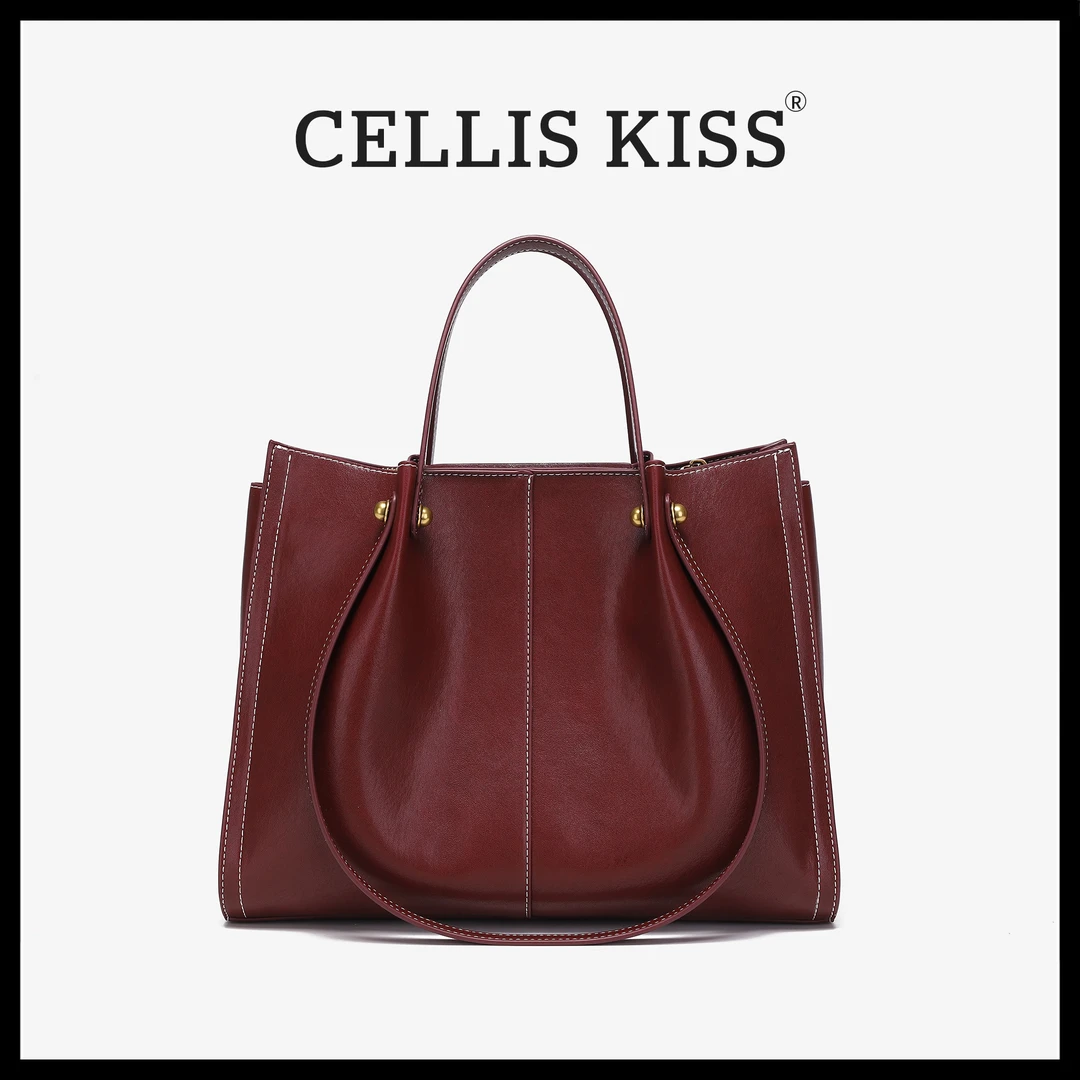 2024新款百搭时尚手提斜挎单肩包斜挎包88697酒红