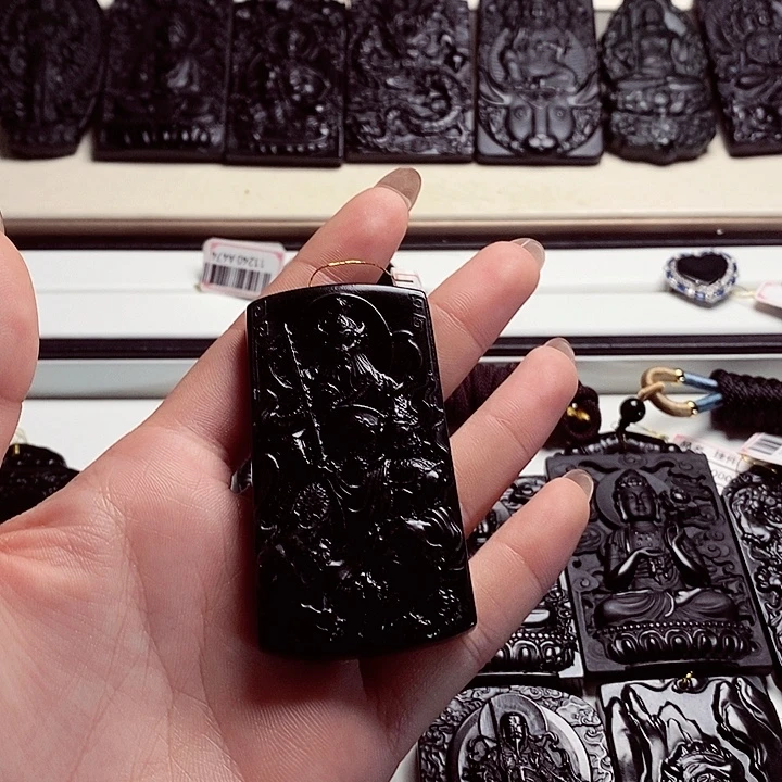 天然缅料A货赵公明A486