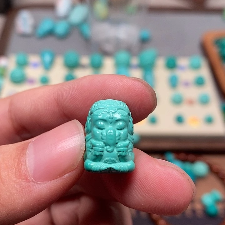 原生态湖北矿散珠配饰 象神