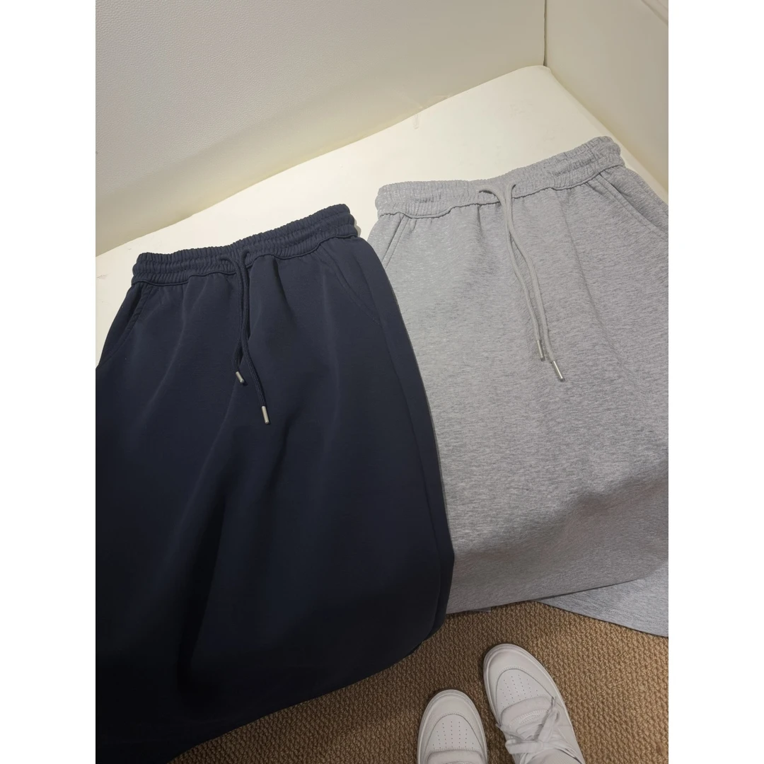 奔波儿灞 梨形必入款净面纯色抽绳休闲运动半身裙