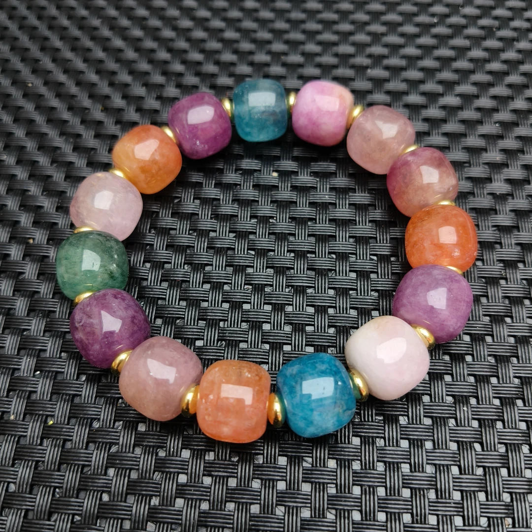 正品珠宝时尚百搭金花钛手串卡14（多样性拍一发一）