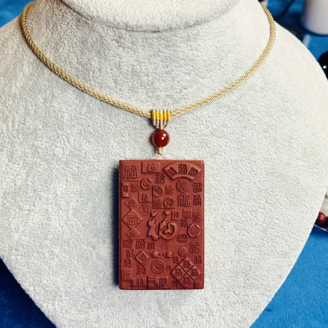 【百福无事牌】百花香方合香脖挂 非遗工艺 新年限定款（送锤子）