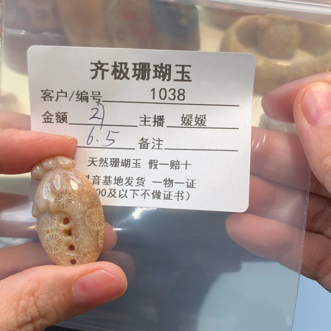 硅化珊瑚（珊瑚玉）未镶嵌颈饰很****？
