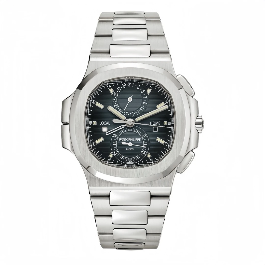 未使用 Patek Philippe/百达翡丽 睿时名表 5990/1A蓝盘 优雅时尚
