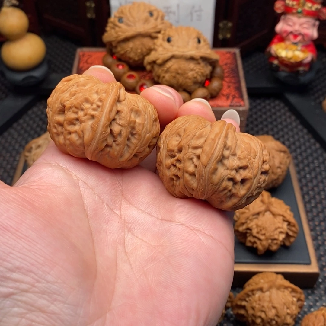 君***下把件文玩核桃元宝