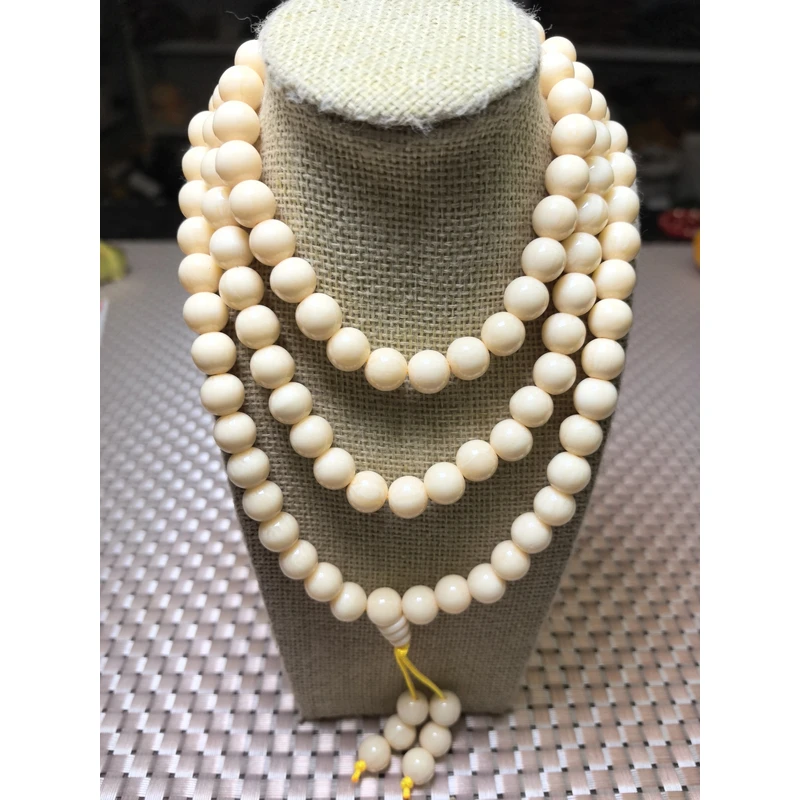 B01 12mm108白色佛珠（多样性发其一）