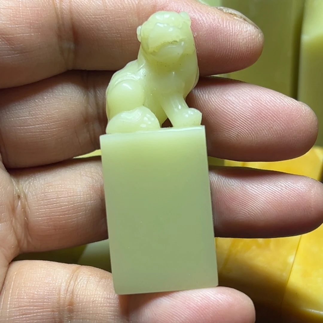 青田石青田超纯竹叶青