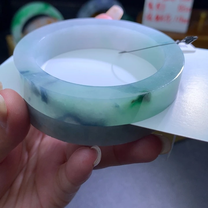 定制翡翠翡翠手镯未镶嵌