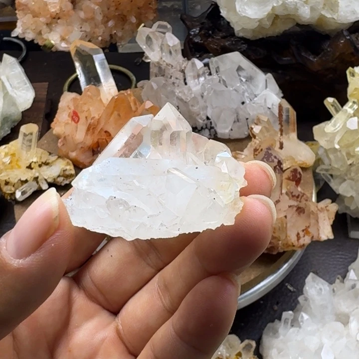 风***）未镶嵌珠宝半成品水晶