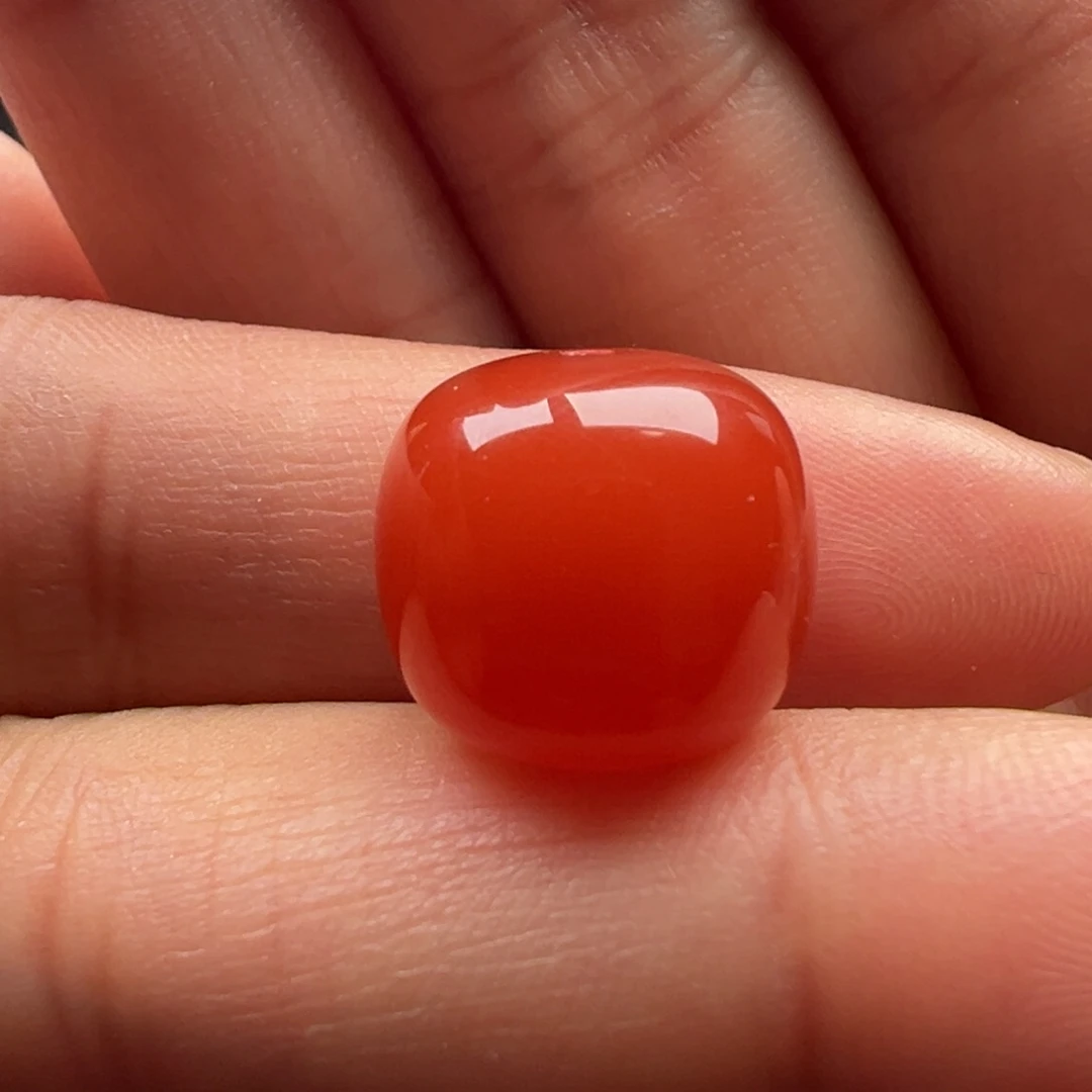 南红玛瑙未镶嵌老型13.5，12.3