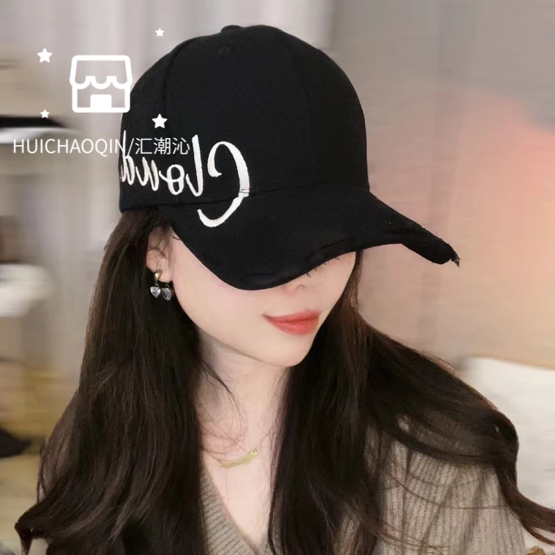 A5棒球帽2025新款加大显脸小设计款时尚鸭舌帽夏季潮流时尚百搭女