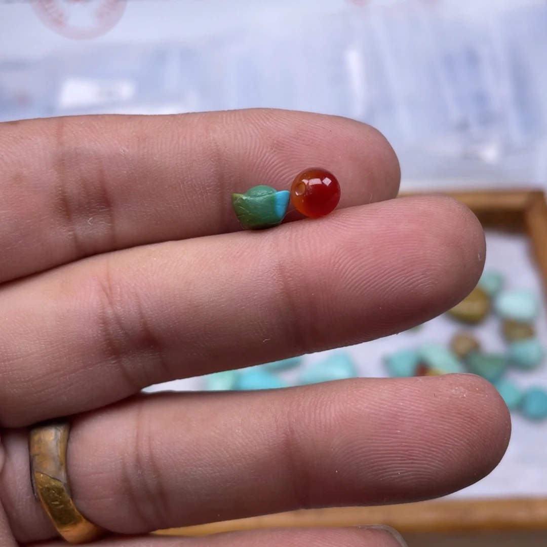 颈饰未镶嵌南红玛瑙147