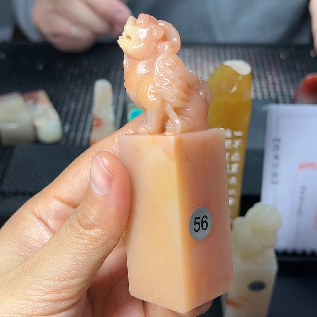 寿山石印石这么大个人都有女朋友