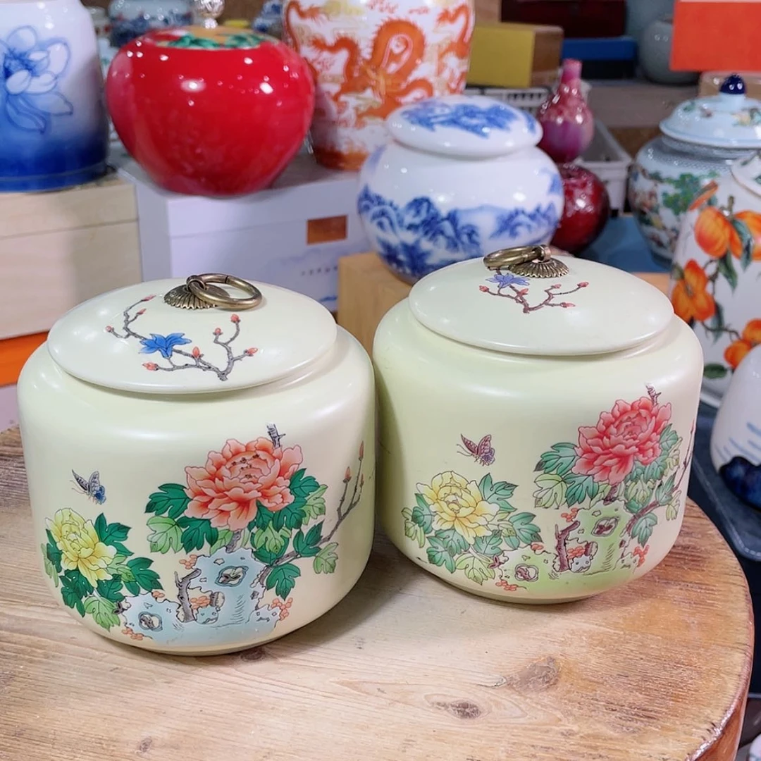 【闪购商品】罐陶瓷茶叶罐密封罐