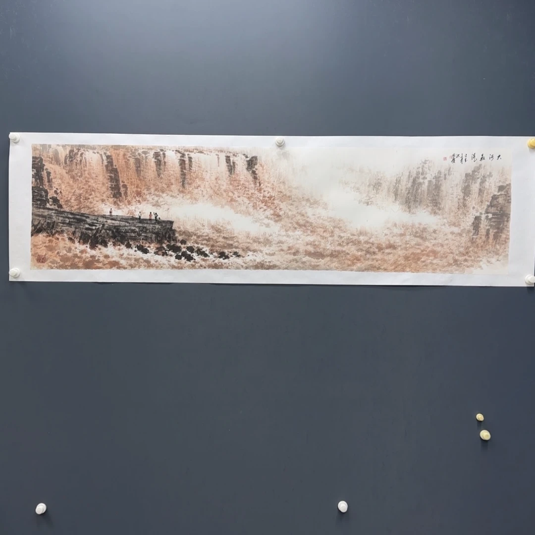 沈国庆作品六尺对开八平尺