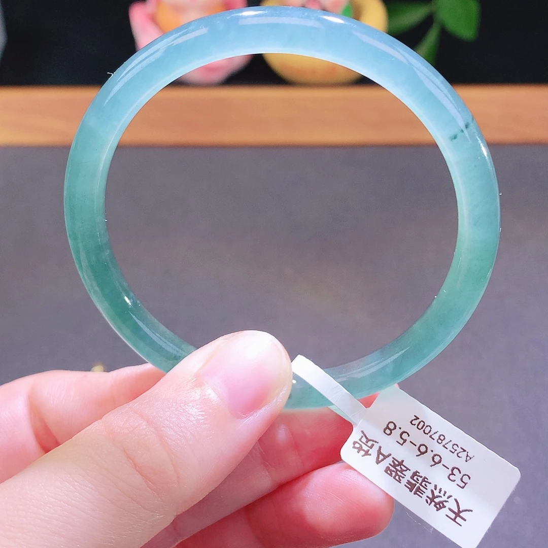 翡翠未镶嵌手镯天然翡翠