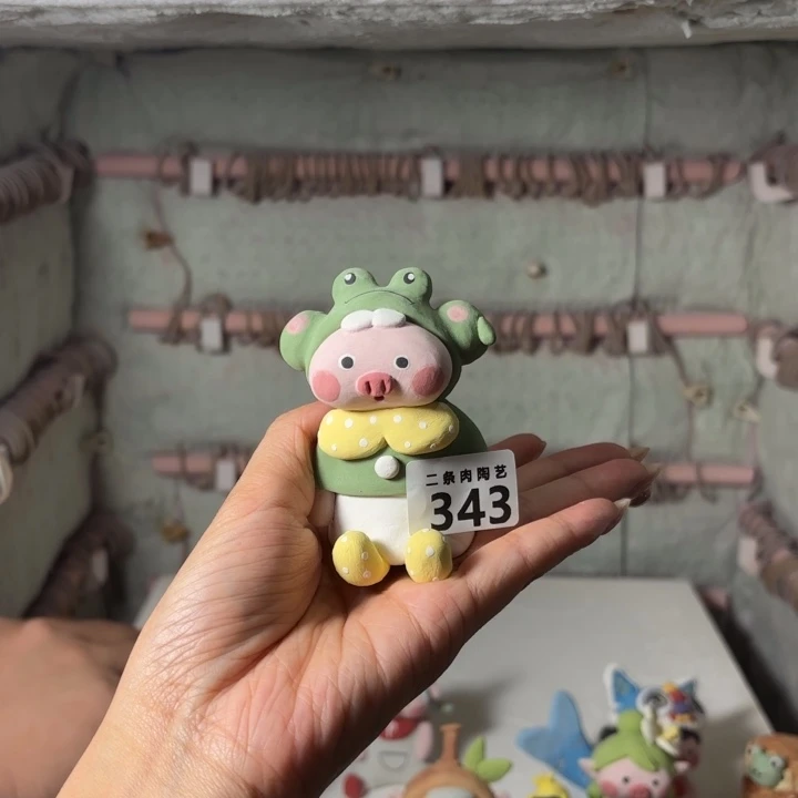 吨****摆件景德镇陶瓷摆件猪猪猪