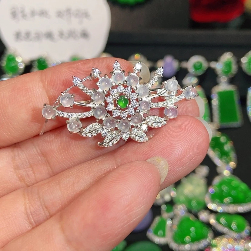 【闪购商品】颈饰未镶嵌翡翠天然翡翠