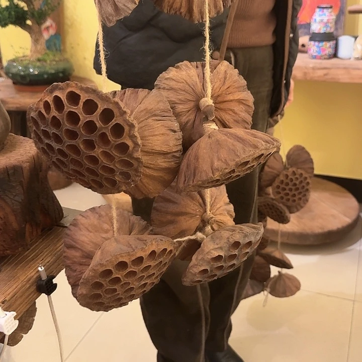 刘*老榆木工艺品挂件