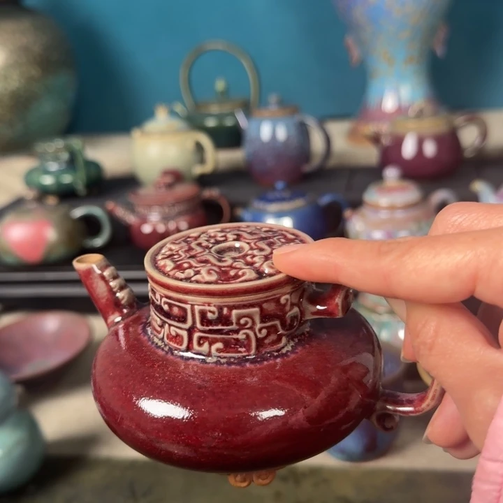 摆件瓷钧瓷壶啊啊啊啊啊啊啊