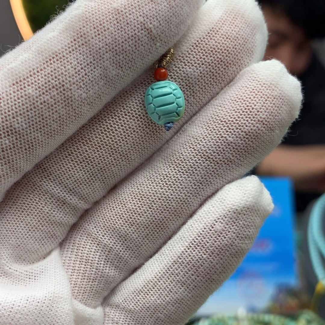 绿松石挂件未镶嵌