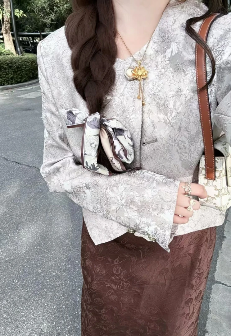 2024 999早秋 时尚 显瘦 气质 外套 百搭洋气小香风