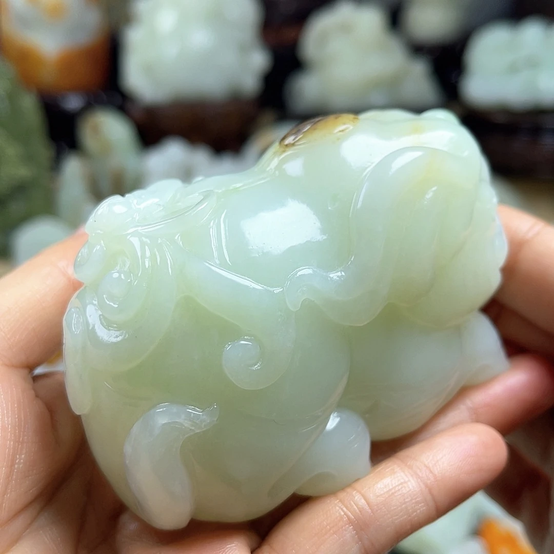 和田玉（糖玉）未镶嵌挂件