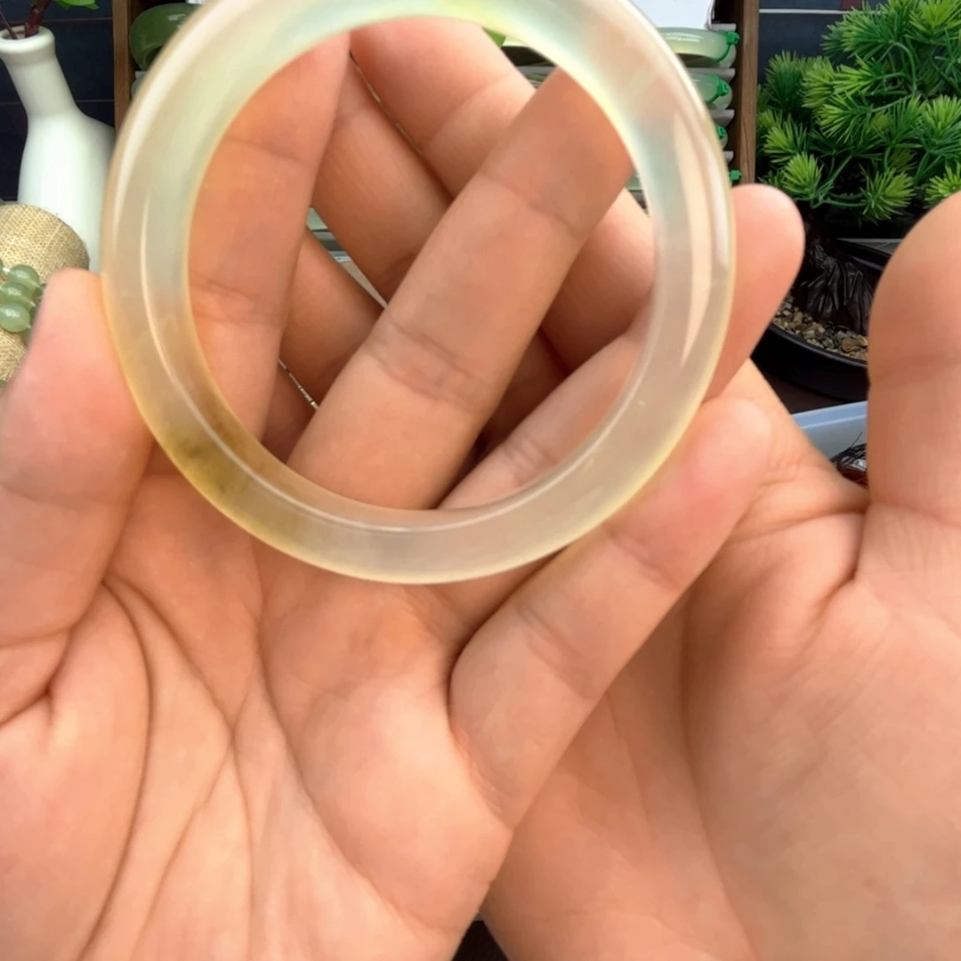 岫玉未镶嵌手镯岫玉福利手镯