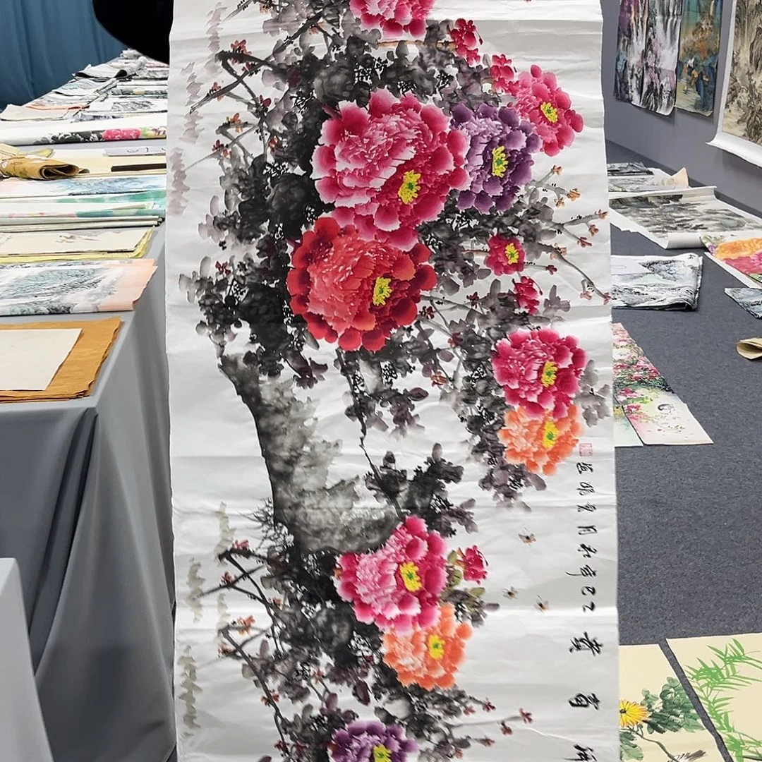 国画国画老师作品