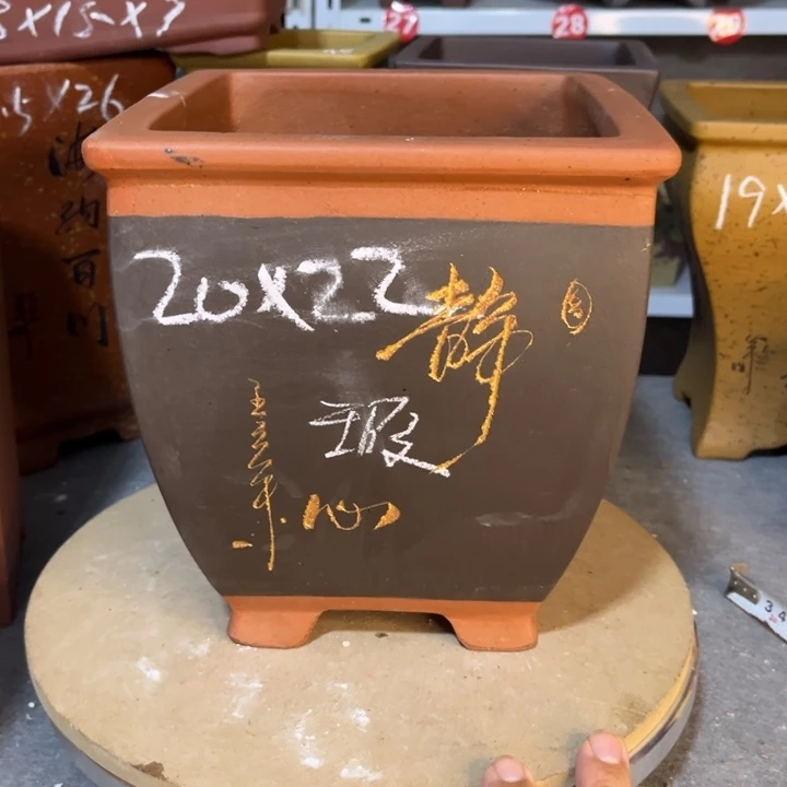 紫砂花盆宜兴紫砂