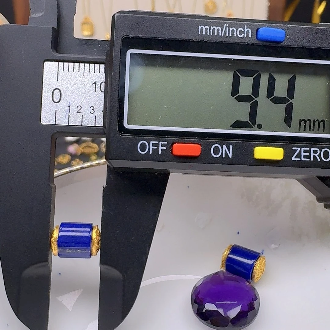 紫晶银S925镶嵌颈饰紫水晶925镶嵌189