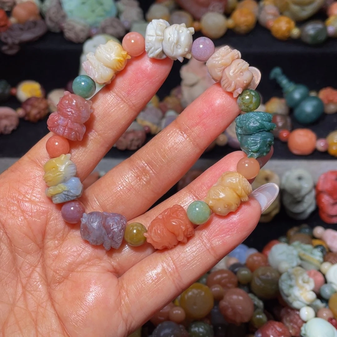 石英质玉手链未镶嵌