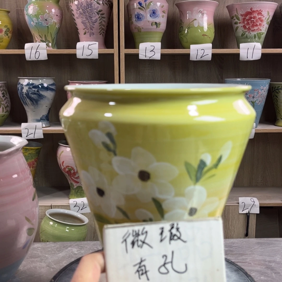 景德镇陶瓷花盆花盆