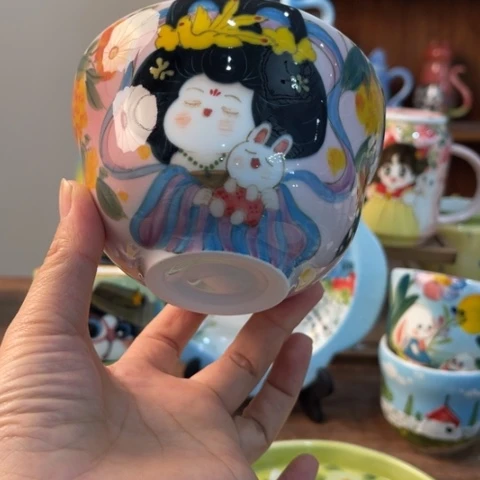 炉景德镇釉下手绘陶瓷