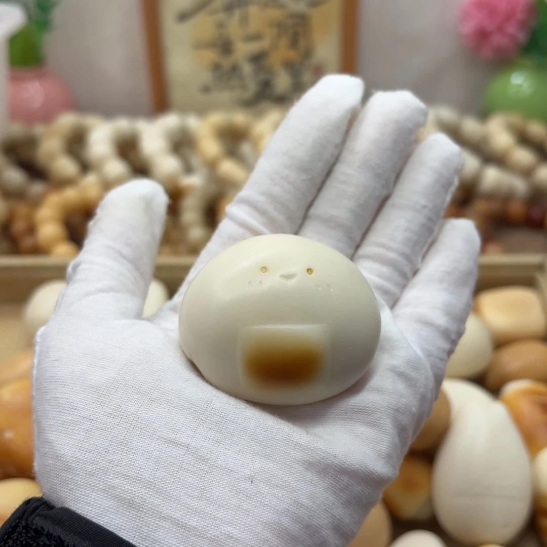 菩提根/象牙果吊坠牙果瑕疵饭团把件793