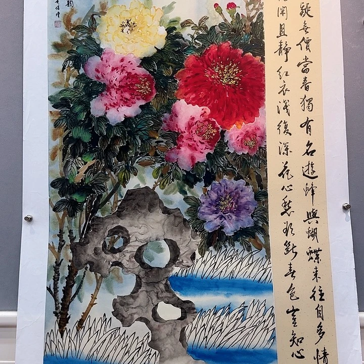 国画书法作品多次参加