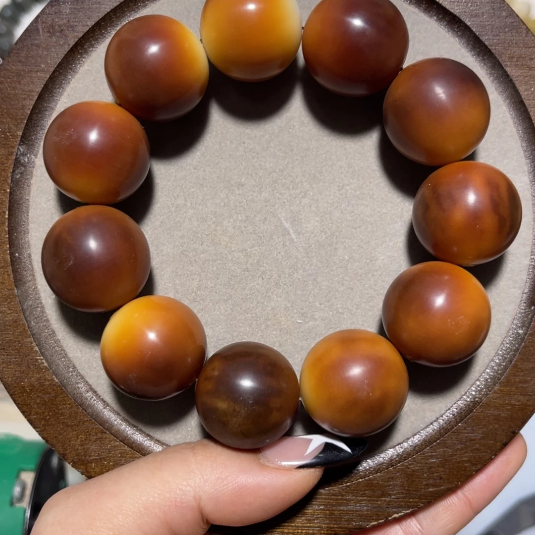 吊坠菩提根/象牙果手工干磨｜卡23圆珠