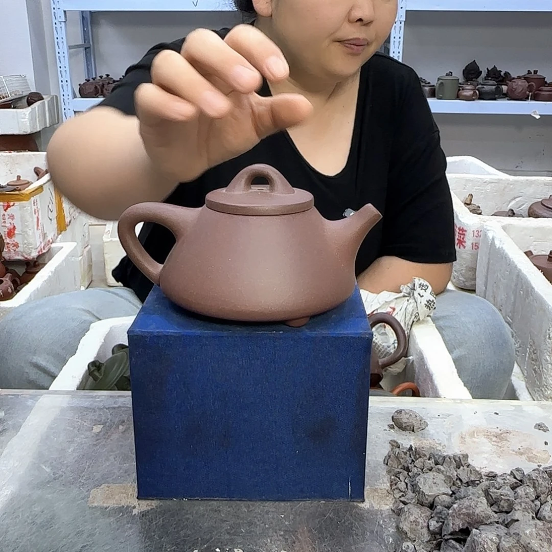 茶壶紫砂宜兴紫砂壶瑕疵