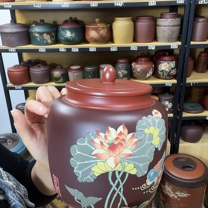 紫砂茶叶罐紫砂茶叶罐