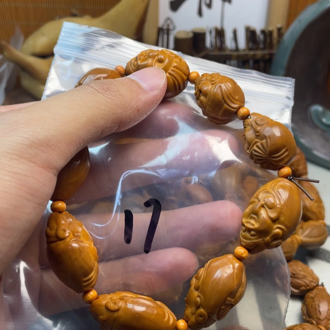 橄榄核手串/手链橄榄核雕工艺手串5119