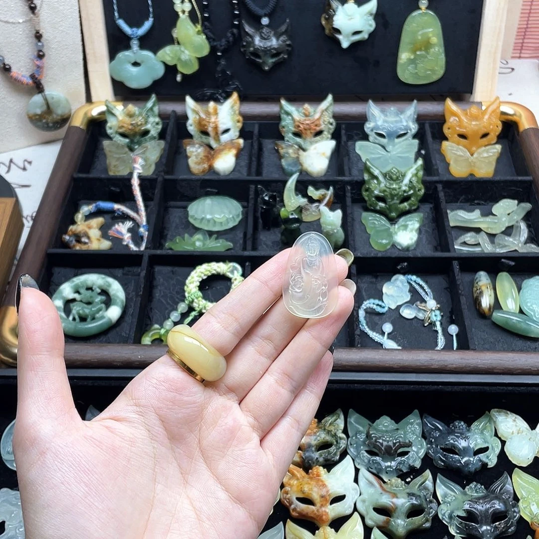 蛇纹石玉未镶嵌颈饰福利