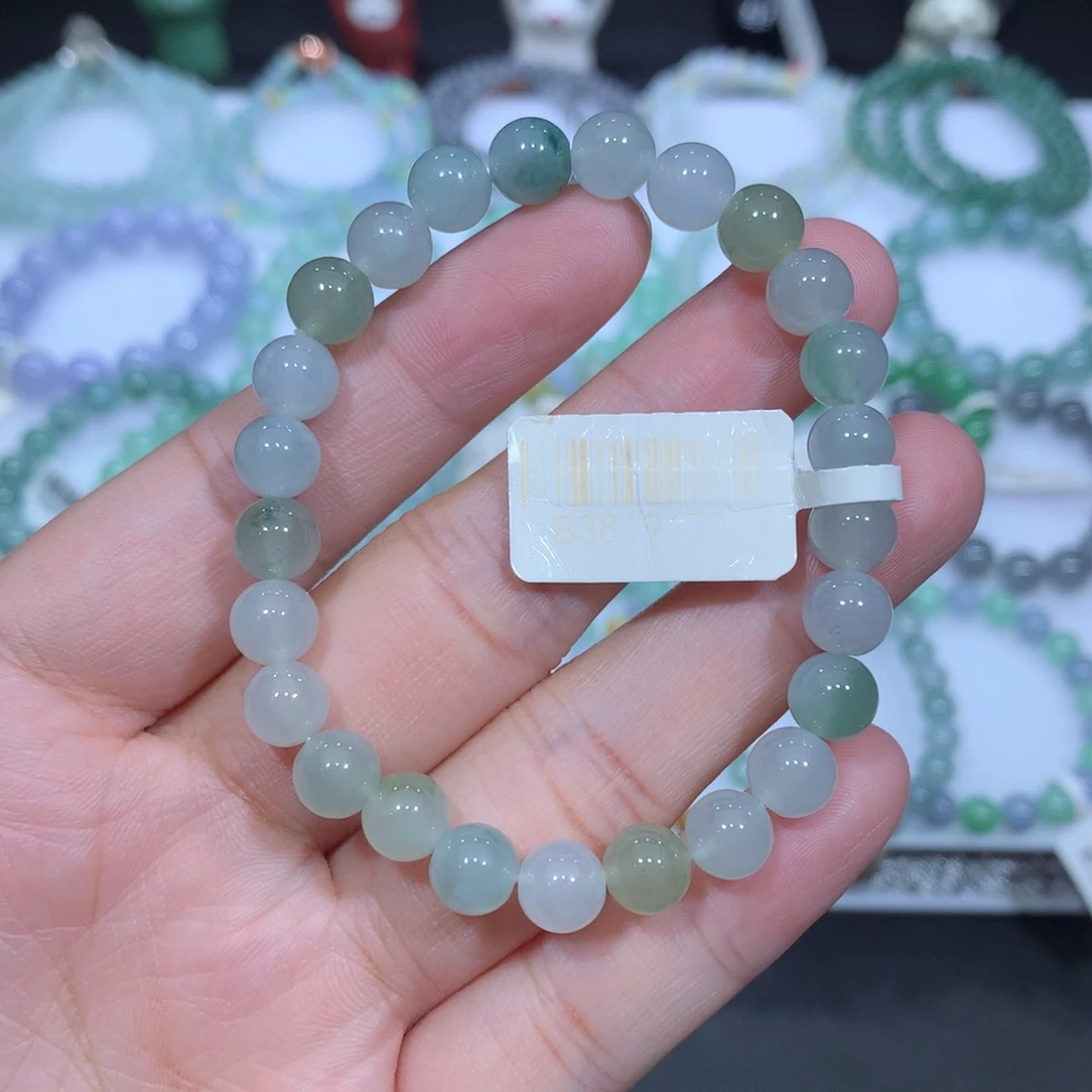 翡翠未镶嵌手串天然