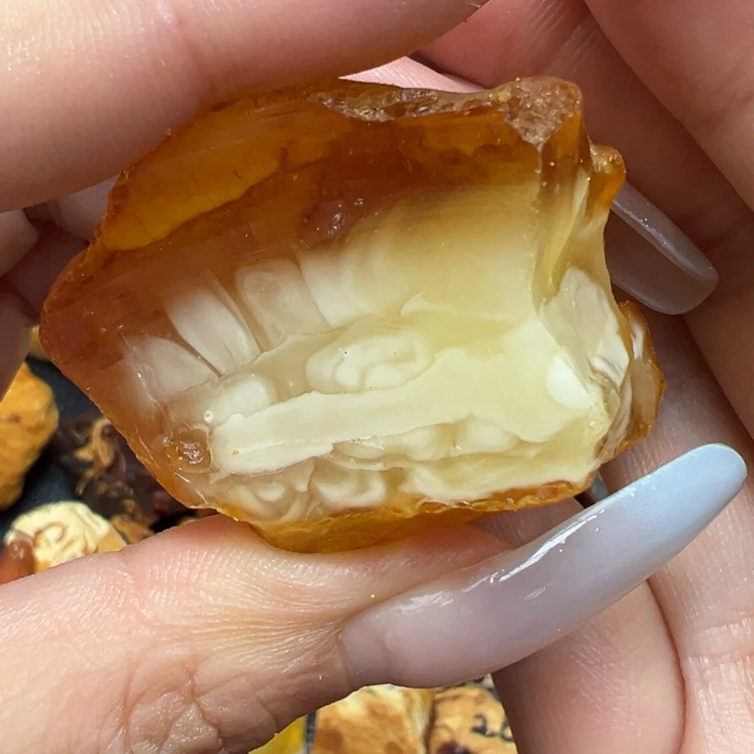 无***8未镶嵌定制琥珀蜜蜡