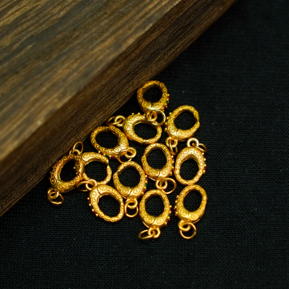 925银银制品 【发1个】11.5MM*2.5MM 银饰散珠DIY文玩珠宝 PJ478