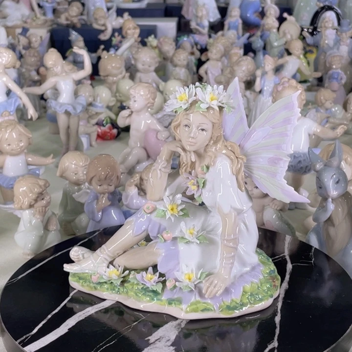 陶瓷花仙子花仙子美女