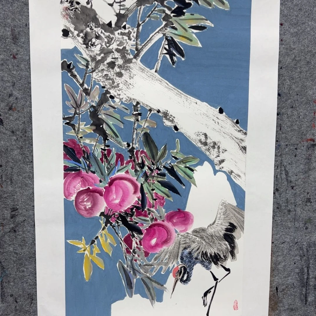 国画亲笔手绘原创作品