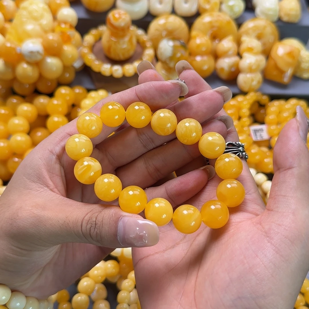 蜜蜡未镶嵌珠宝奇石